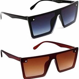 Stylish Casual Plastic Multicolor Polarized Unisex Sunglasses 1shet blk,brn C2_bz-image-32