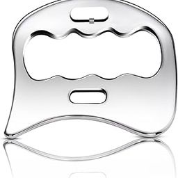 Stainless Steel Gua Sha Scraping IASTM Soft Tissue Fitness Muscle Fascia Knife Tool Body GUA SHA Manual Massager Physical Therapy Equipment (Punch Gua sha)-image-40