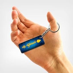 Printed Keyring Key chain for Bag Wallet Purse Bike Car Cycle Lock Key House Keys Message Keychain Gift-19
