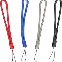 ONCRO Pack of 3 black hand Wrist Lanyards Adjustable strap holder for cell phone Cover case key ring Pen drive Charm grip DIY string cord thread nylon rope charms Wristlet for camera bags speaker-27