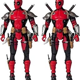AEROSTARK Combo of 2 Red Ninja Warrior Action Figure 18cm – Movable Joints & Accessories – Superhero Collectible Toy for Fans & Kids – Ideal Gift for Boys & Collectors (Combo of 2)-image-21