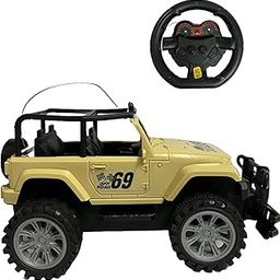 TOYETOYZ - Off Road 4X4 Remote Control Jeap Best For Gifting, Beige-20