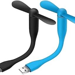 ZAUKY USB Flex Fan For Laptop Desktop PC Computer Portable & Flexible USB Fan (Multicolor) - Pack of 2-picture-28