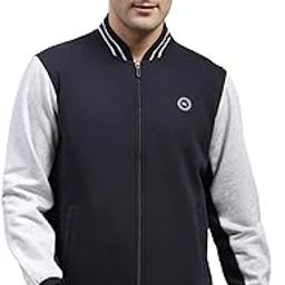 Mens Solid Mock Neck Full Sleeve Sweatshirt (224066421)-image-68