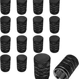 12 Pcs Car Tyre Valve Caps, Black Tyre Valve Cap, Tubeless Tyre Valve Fashionable and Portable in Appearance Appropriate Gift(1.68 * 1.1cm/0.66 * 0.43in)-image-91