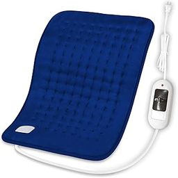ELOVE Electric Heating Pad for Pain Relief – Orthopaedic Heat Therapy with Fast Heating Technology Heating belt for Joints, Muscle, Shoulder, Abdominal, Knee, Neck and Back Pain Relief - Dark Blue-image-16