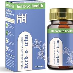 Herbal Weight Loss Supplement | Fat Burner & Metabolism Booster for Men & Women | Herb-O-Trim | Helps Convert Fat into Energy | Supports Immunity & Advanced Weight Management | 60 Capsules – Pack of-picture-27