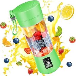 Portable Blender for Smoothies and Shakes - Cordless Personal Blender with Stainless Steel Blades, BPA Free Travel Cup, Powerful Blending Suit in Office/Home/Gym-13