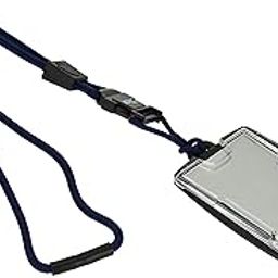 EK USA FIPS 201 One Hander ID Card Holder with Lanyard, Secure Badge Holder for CAC Card, 2 sided – Navy-image-13