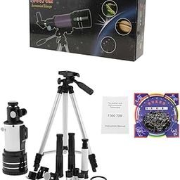 SECRET DESIRE 70Mm Aperture T-ravel-S-cope Refractor Telescope Nebula Map for Kids Beginners Type C-picture-21
