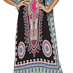 Women's One Size Kaftan Wedding Dresses Sleepwear Cover Ups Drawstring-30