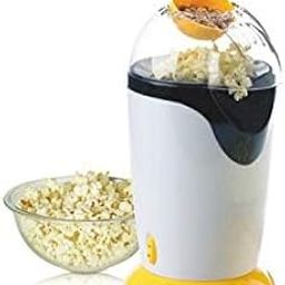 Electric Popcorn Maker Home Round Hot Air Popcorn Making Machine Kitchen Desktop for Party Festival Mini DIY Corn Maker 1200W-picture-4