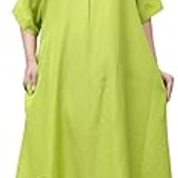 SUPER SOFT N COOL MUSLIN FABRIC SOLID PLAIN LONG KAFTAN DRESS CAFTAN-image-42