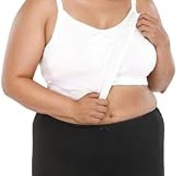 Adira | Plus Size Camisole with Cup | Camisole for Curvy Women | Built-in Bra | Full Coverage | Wire-Free | Removable Cups | Adjustable Straps | Soft Stretch Fabric | Pack of 1-image-93