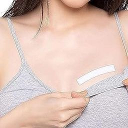 Reusable Silicone Nipple Covers, Push-Up Bra Tapes, Backless Strapless Coverage Solutions for Women Nude-image-34