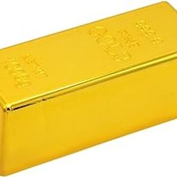 ATORSE Fake Gold Bar Fake Golden Brick for Party Supplies Halloween Childen|Coins & Paper Money|Bullion|Gold|Bars & Rounds-image-1
