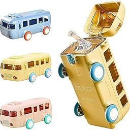 PRIMEART Bus Water Bottle with Straw | Plastic Portable Drinking Bottle for Boys & Girls | School Supplies Items| Water Cup With Shoulder Strap| Leak-Proof |Drink Cup Cartoon Water Jug-image-77