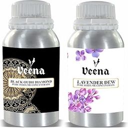 Veena Combo Pure Perfume Concentrate Black Udh Diamond & Lavender Dew Universal Long Lasting Fragrance 100 ml-image-67