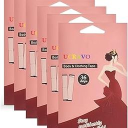 UCRAVO Double-Sided Body Tape for Women - Invisible Fashion Tape, Bra Sticker Tape, Clothing & Dress Adhesive, Transparent Skin Tape for Body, No Show Stickers for Clothes & Fashion-8