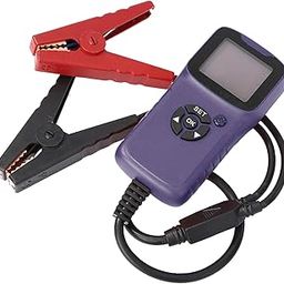 UJEAVETTE 12V Battery Tester Automotive Load with Crocodile Clips CCA for Car Boat Purple-image-96