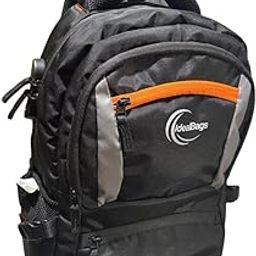IdealBags Laptop Backpack, 35L Waterproof, 17-inch Compatible, USB Charging Port, 5 Compartments, Black-image-31