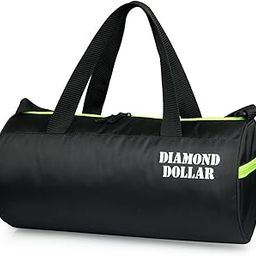 Polyster Stylish & Spacious Weekender Duffle Bag for Travel for Men and Women FN_2 (Black Green)-32