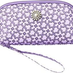 Women Geometric Pattern Wallet for Women – Stylish Printed Design for Daily Use(Purple)-picture-37