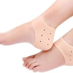 Premium Silicone Heel Pad for Pain Relief & Repair for Men & Women | Anti-Slip Cushion Pads for Cracked Heels, Plantar Fasciitis, Ankle Support & Spur Removal | Soft, Healing Comfort (Pack of 1pair)-image-109