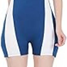 Swimsuit Half/Swimming Costume for Women Half/one Piece Swimsuits for Women/Half Sleeves Swimsuit for Women-image-119