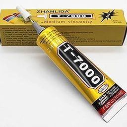 Zhanlida Aronet Zhanlida T-7000 Black Color Multipurpose Transparent, Industrial Adhesive Glue Tool for Cellphone Middle Frame, Nail Art, Resin Crafts, Back Cover, Jewelry Glass (1.68 fl Oz/ 50ml)-image-1
