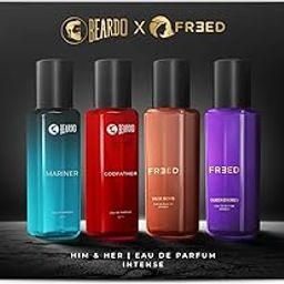 Beardo Him & Her Perfume Giftset 20ml x 4 | Long Lasting Spicy Eau De Parfum | Gift For Couple, Men Women | Valentines day gift for husband | Gift for boyfriend | Gift for Men-15