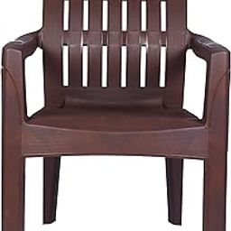 ANMOL Plastic Moulded Orthopaedic Chair With Fully Comfort (Weight Bearing Capacity 200Kg) (Set Of 1) Shree Ganesh Online Original Seller, Brown-image-9