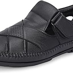 Sandal for Men | Enhanced Grip Insole for Superior Stability | Modern & Stylish Design with Adjustable Straps | Lightweight & Comfortable Footwear for All-Day Wear (7333)-image-19
