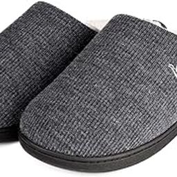 Women's Classic French Terry Lining Slip On 80-D Memory Foam Slippers Breathable Washable Indoor/Outdoor House Shoe w/Anti Slip Sole-image-45