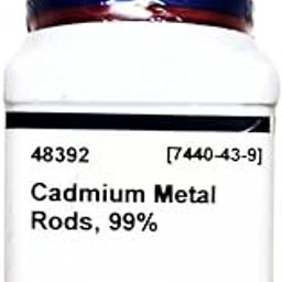 SRL Cadmium Metal Rods, 99%, 100Gm, CAS: 7440-43-9, Molecular Formula : Cd, Molecular Weight: 112.40, Storage: Room Temperature, Shelf Life: 60 Months for laboraotry and industrial use-25