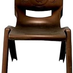 MUNEET GROVERS FURNITURE Kids Strong and Durable Chair for School and Home Study Chair Brown Color Pack of 1-picture-18