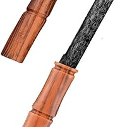 JUWIL Premium Bamboo Shape Damascus Knife HighEnd Pocket Knife BBQ Utility Multipurpose Stainless Steel Blade for Slicing Fish,Fruits Plastic Handle for Cooking,Boning,OutdoorUse(B)-image-81