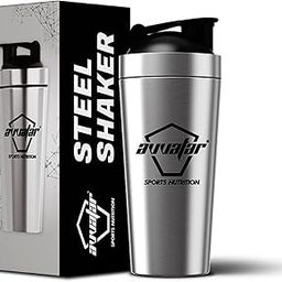 avvatar Steel Shaker | Silver | 750ml | Stainless Steel Shaker | Leakproof and Easy Mixing-image-62