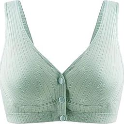 Women's Cotton Lightly Padded Wire Free Maternity Bra-image-43