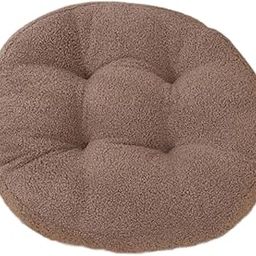 VELURA Tatami Cushion Pillow Thickened Tatami Cushion for Office Dining Room Chairs light brown|1 Door Curtain|Cushions & Pads| Yard, Garden & Outdoor Living-image-87