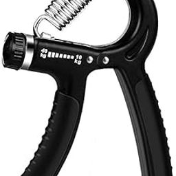 RP MALL Counter 10KG To 60KG Weight Adjustable Professional Counter Hand Gripper for Men & Women | Counter Hand Grip|Finger Exerciser|Power Gripper|Black Color|-image-38