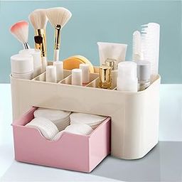 ROVEXA Makeup Organizer Storage Drawers, Large Capacity Cosmetic Organisers for Lipsticks, Jewelry, Nail Care, Skincare Organiser for Vanity, Ideal Desk Organizer for Dresser and Bathroom-image-26