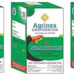 AGRINEX CORPORATION Rapid NPK & pH soil testing kit/Soil Health Indicator/NPK Testing Kit/Garden testing kit/Nitrogen, Phosphorous, Potassium and pH Testing kit, 40 Capsules Pack Of 3-19
