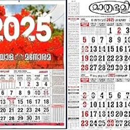 Mathrubhumi 2025 and Manorama 2025 Combo Pack-25