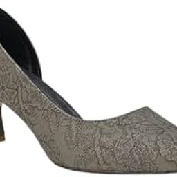 Women's Solid Pointed-Toe Kitten Heels with Closed Back – Elegant and Comfortable for Parties and Office Wear-10