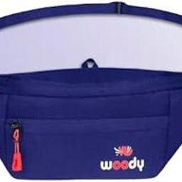 RAFEYA Bag Lightweight Waist Pack with Multiple Pockets for Hands-Free Convenience on The Go Blue Colored (RB-005)-image-10