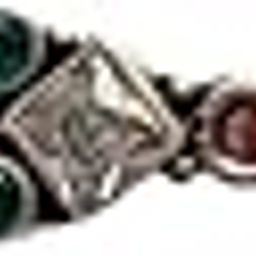 925 Sterling Silver Handmade Designer Rakhi with Kumkum Chawal-11