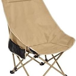 SIRIDHI Camping Chair for Adults, Compact Folding Portable Chair with Side Pockets for Outdoors Fishing, Hiking, Backpacking, Picnic, Beach, Travel, Supports Upto 100kg with Carry Bag (Khaki)-image-58