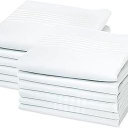 Women's 100% Soft Cotton Handkerchief Microfiber Large Size -Soft and Super Absorbent Face for Women - 46x46 CM-image-88