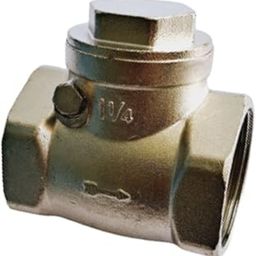 BEZMET Forged Brass Swing Check Valve Horizontal Non-return valve (1 1/4" (32 MM), Pack of1)-picture-15